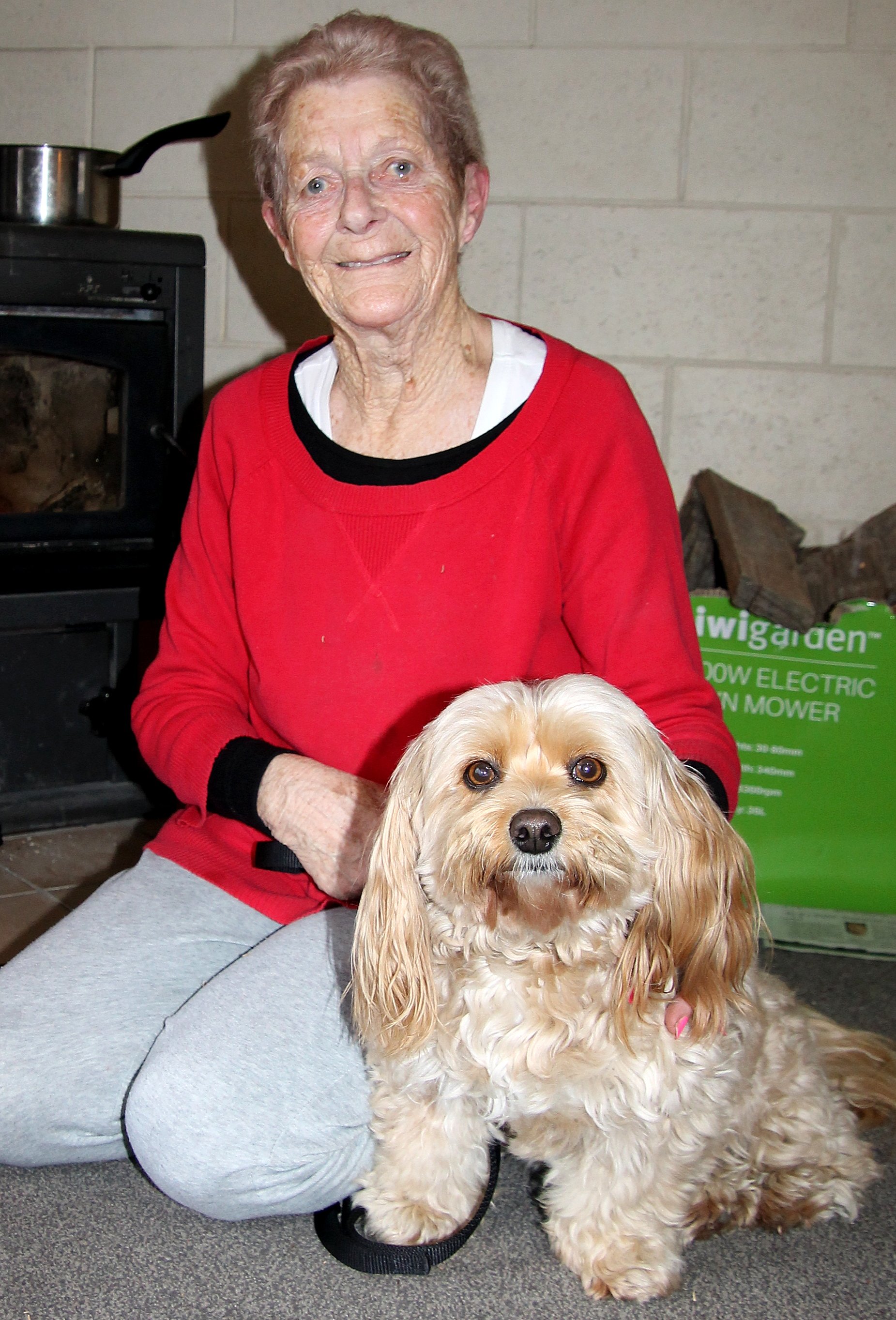 Diane Le Sueur and Alice, who are recovering at home six weeks after being attacked in Balclutha...