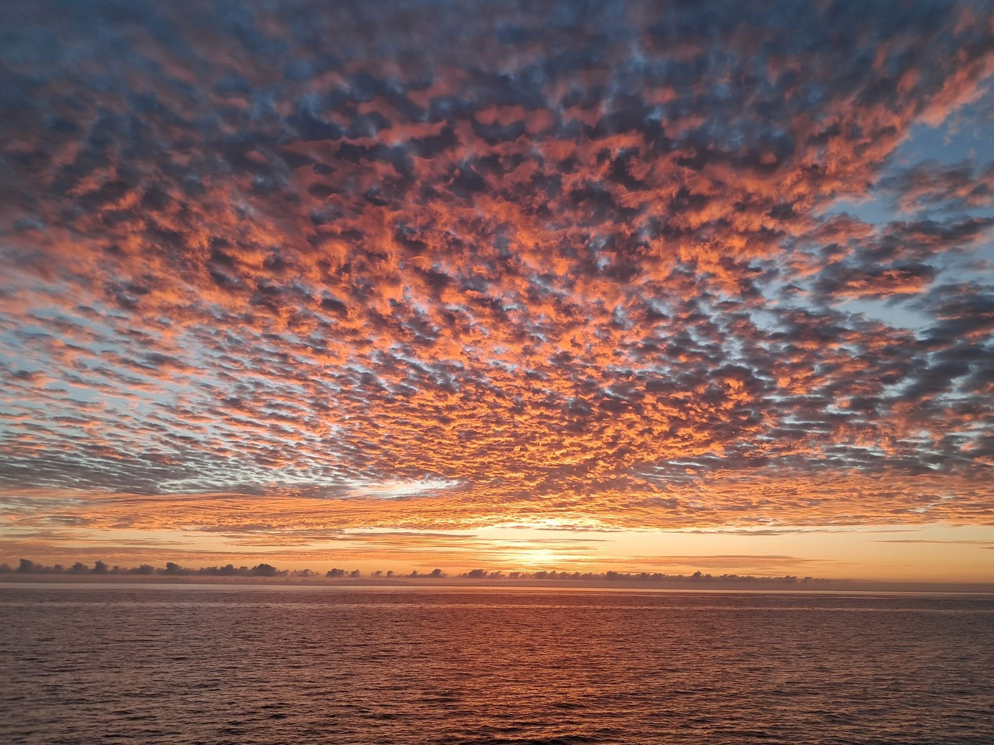 One of the dreamy sunsets in the islands.