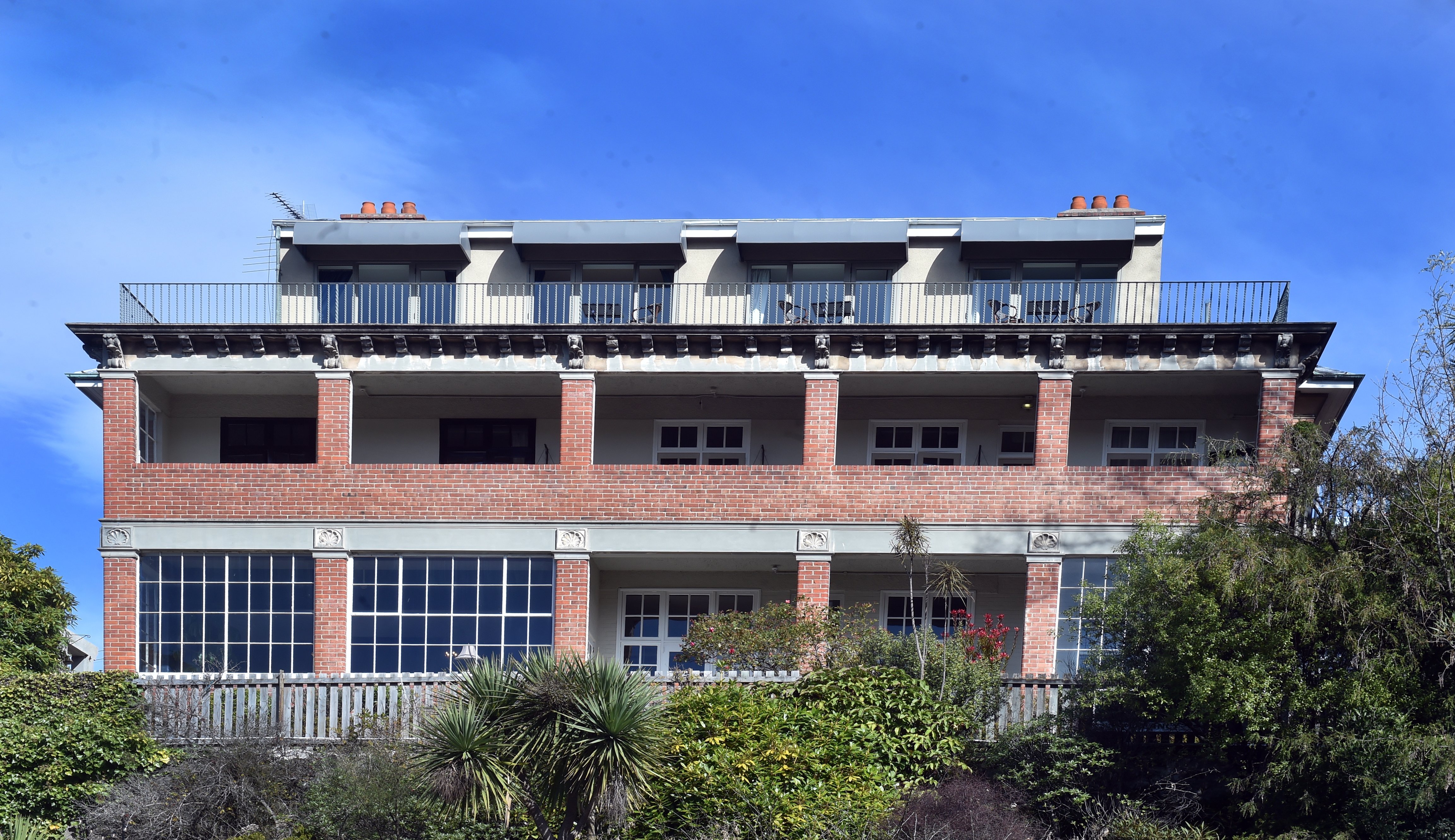 The exterior of Dunedin House, which was originally home to the Christian Brothers religious order.