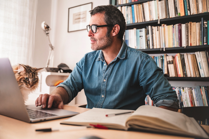 Working from home for two days a week would become a legal right under a proposed reform in...