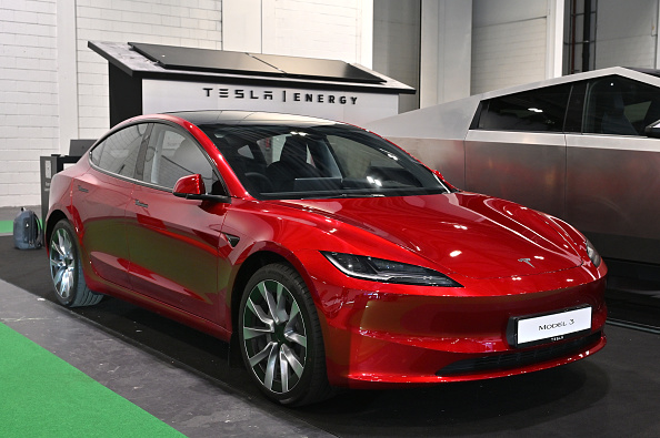 A Tesla Model 3. Photo: Getty Images
