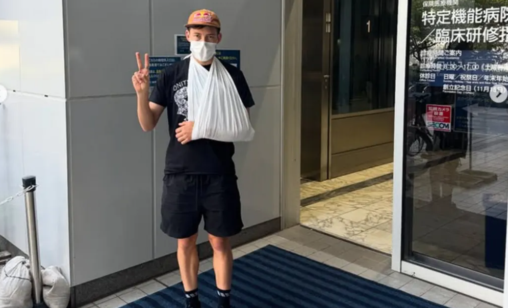 Hayden Wilde was forced to remain in Japan for several weeks earlier this year after he was...