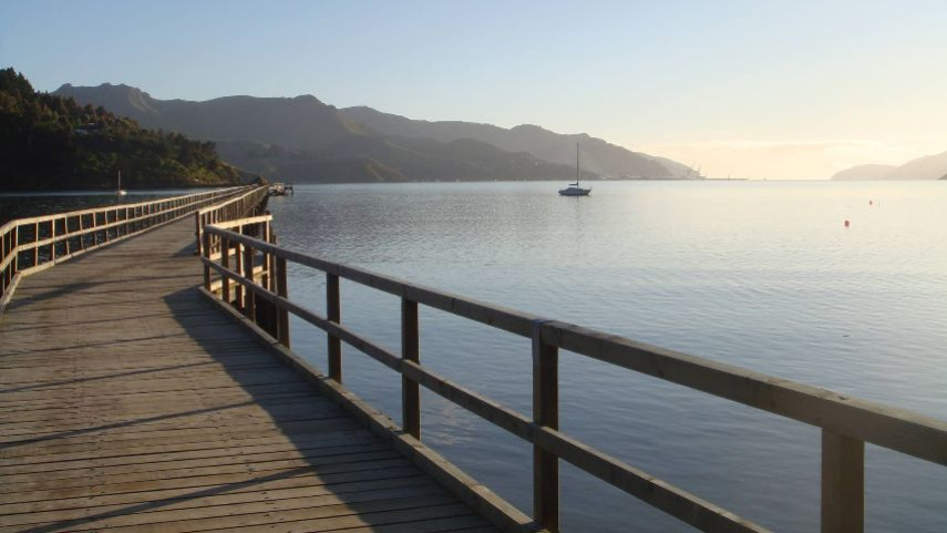 Governors Bay jetty. Photo: Supplied