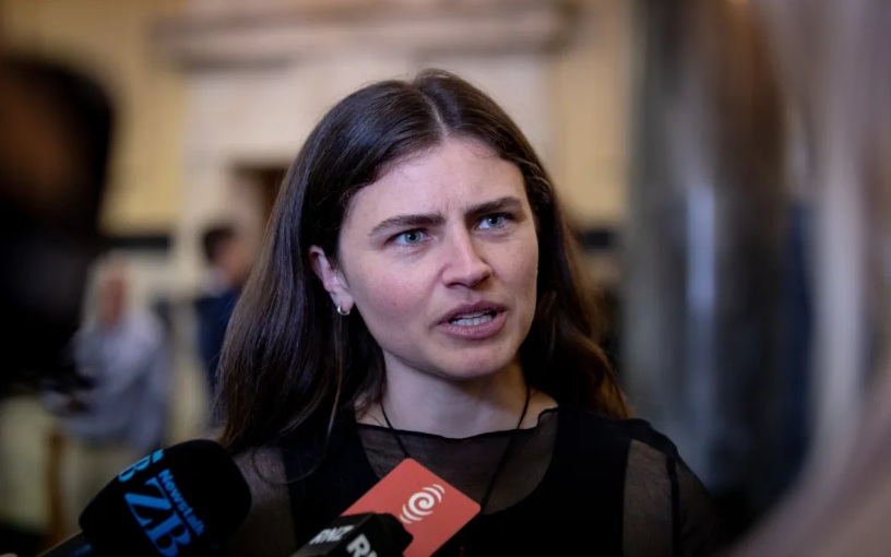 Green Party co-leader Chlöe Swarbrick. Photo: RNZ