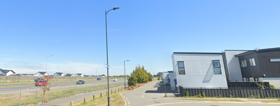 Brian Keogh Lane in Wigram. Photo: Google 