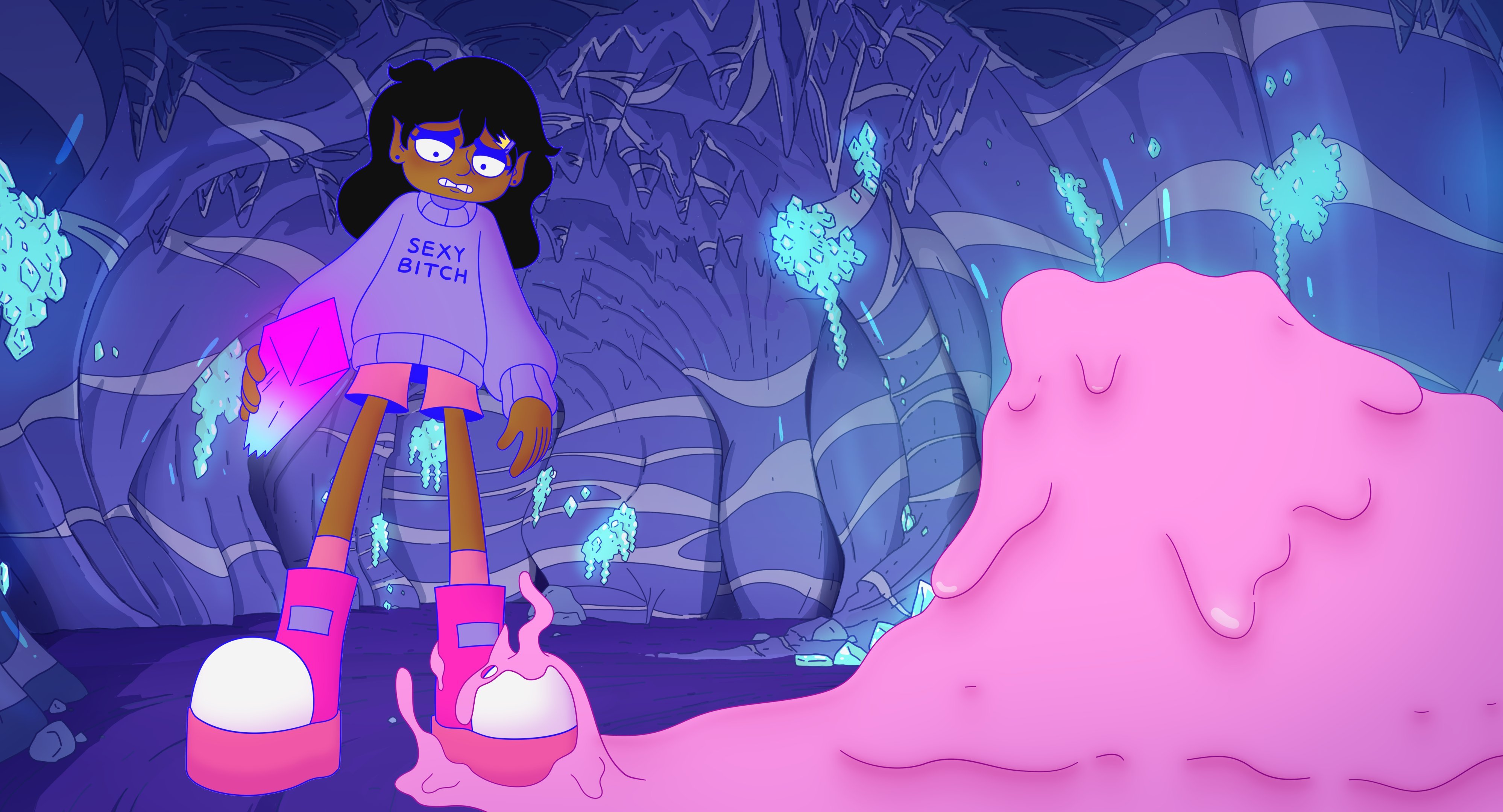 Princess Saira must save her badass bounty-hunter ex, Kiki, from the Maliens.