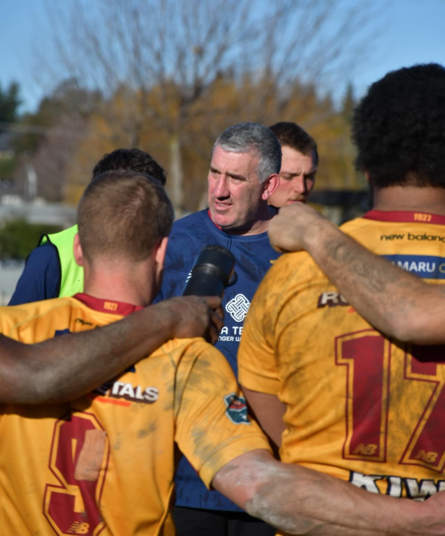 North Otago coach Luke Herden outlines his vision for the season. Photo: Masi Photography
