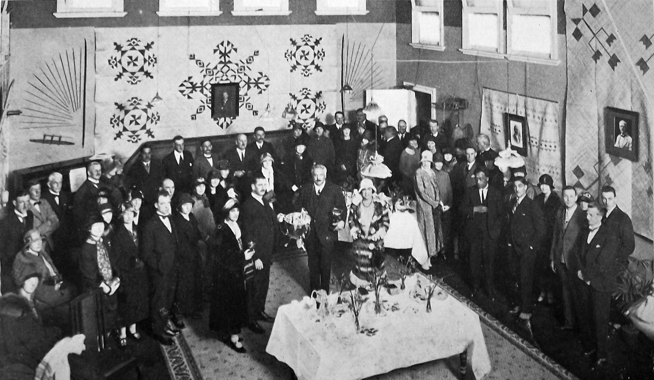 Presentation to Sir Māui Pōmare, Minister in Charge of the Cook Islands for the past 13 years,...