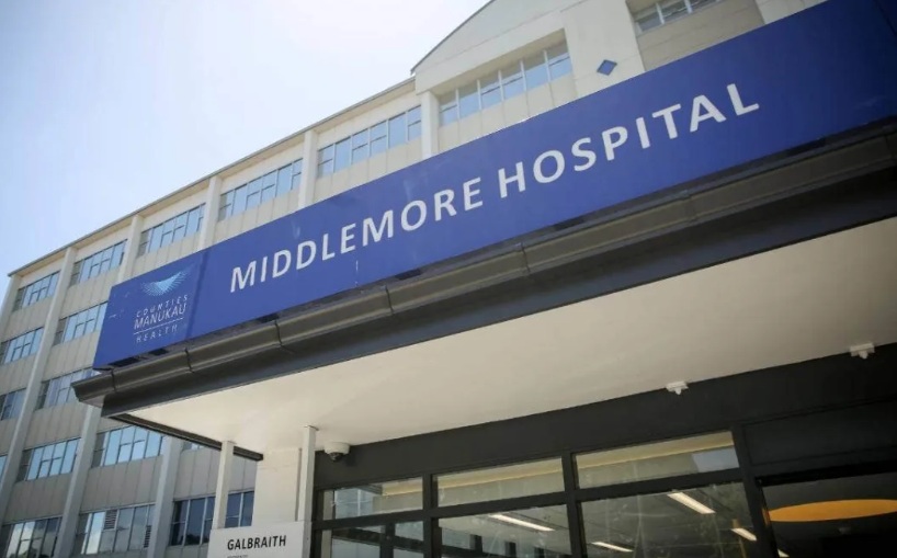 The baby was taken to Middlemore Hospital. Photo: LDR / Jarred Williamson