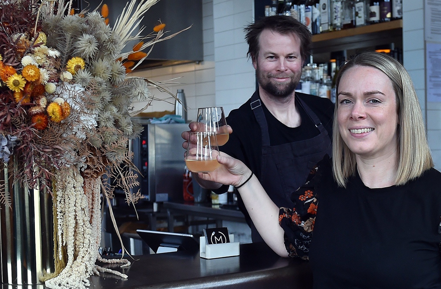 Sam Gasson and Kim Underwood are proud of Moiety’s step-up. Photo: Peter McIntosh