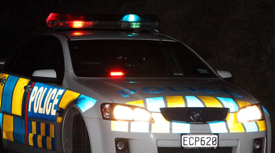 Police were called to the crash on Highsted Rd last night. Photo: Supplied