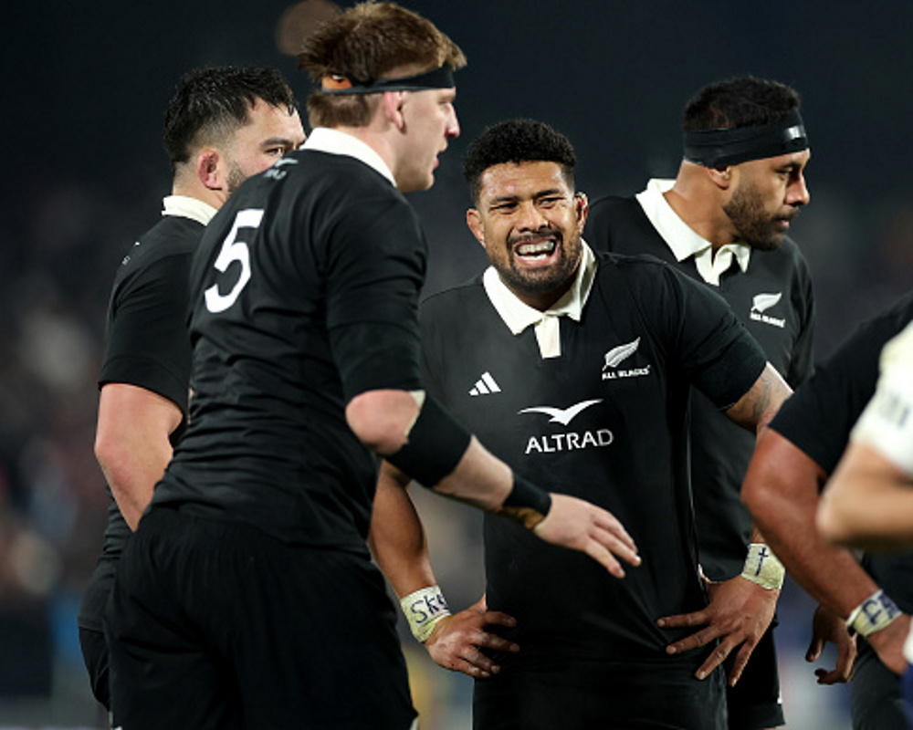 Ardie Savea (centre) and Patrick Tuipulotu (right) have also been named to start. Photo: Getty...