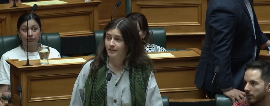 Green Party co-leader told the Speaker she would not apologise in the House this afternoon. Image...