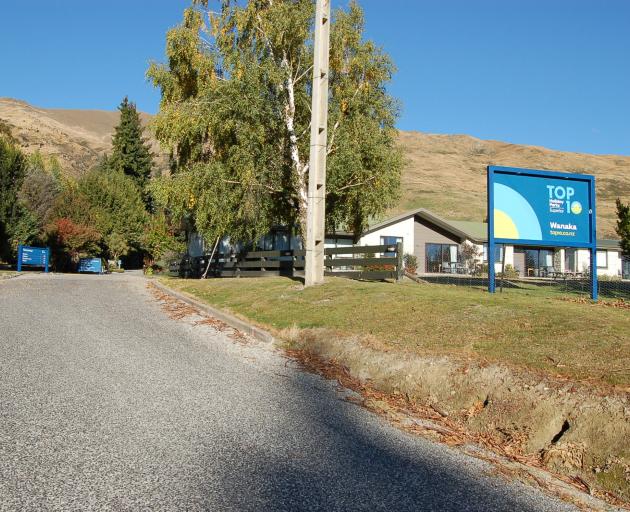 The Wānaka Top 10 Holiday Park has been sold to an overseas-based joint venture. Photo: Supplied