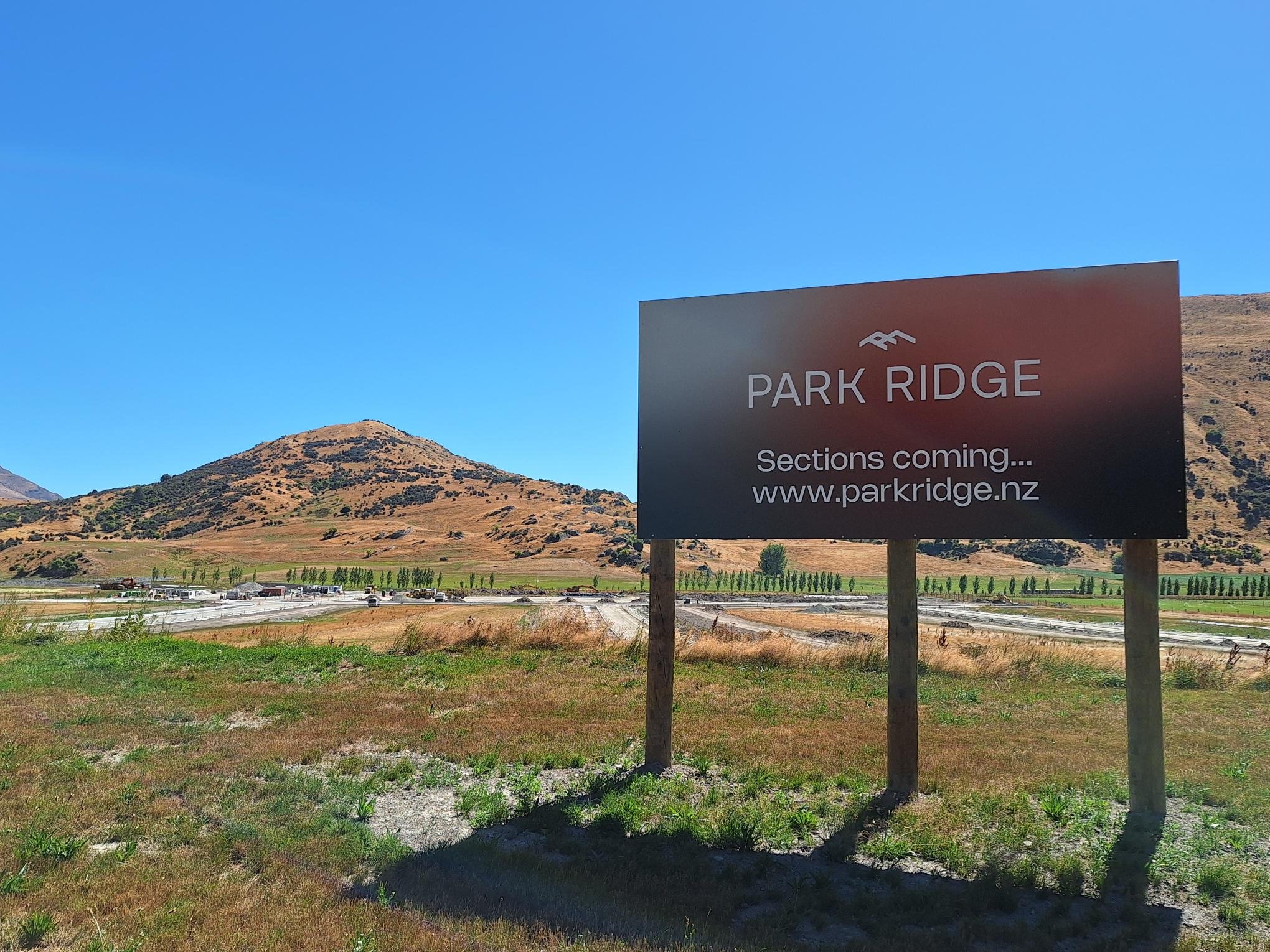 About half the sections in Park Ridge’s first stage have sold. PHOTO: GUY WILLIAMS