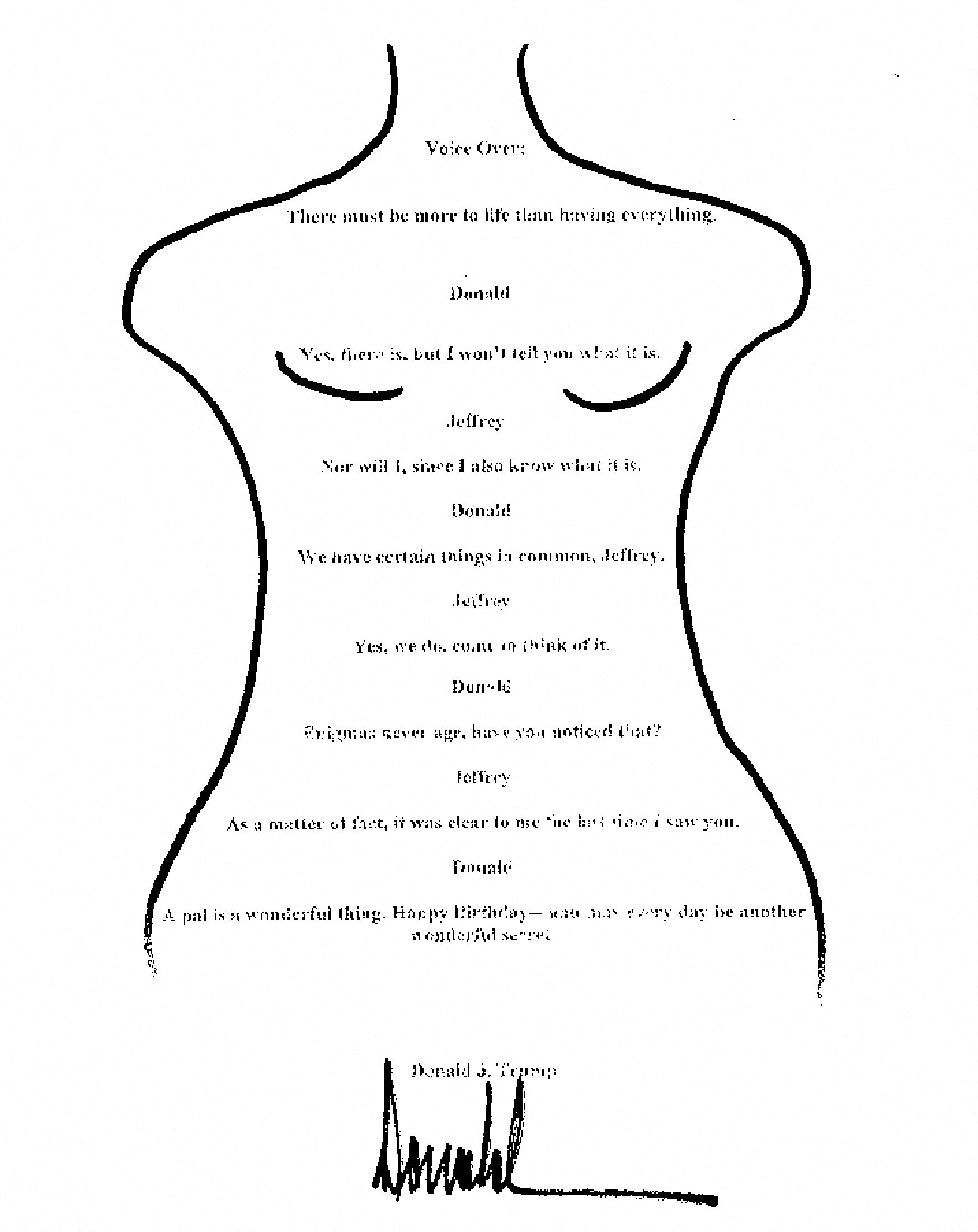 The release of the birthday letter and other documents involving Jeffrey Epstein have brought...