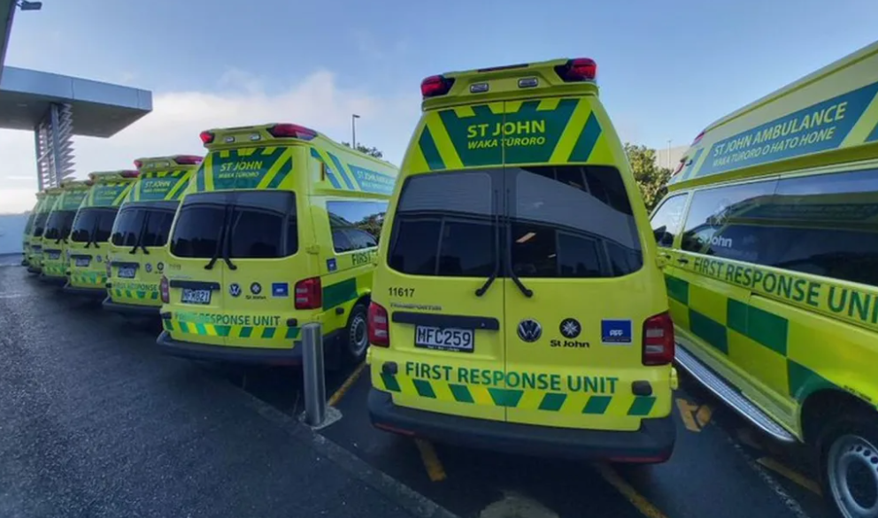 The man illegally held on to an ambulance light and siren given to him by Hato Hone St John for...