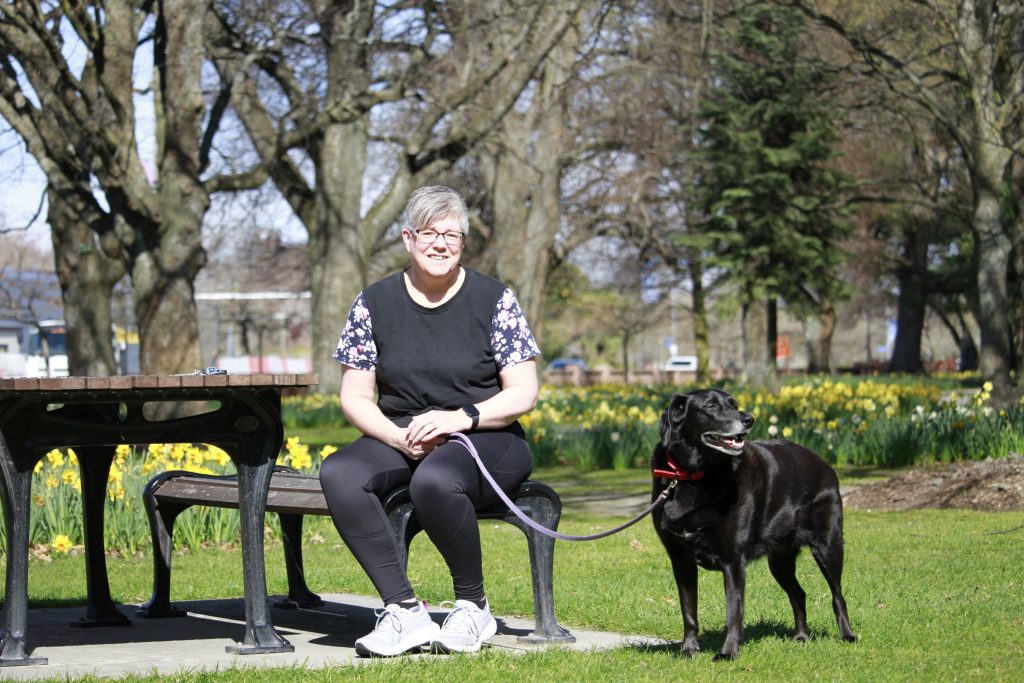 Jo Dickson has a new lease on life after having a huge ovarian cyst removed. PHOTO: SUSAN SANDYS