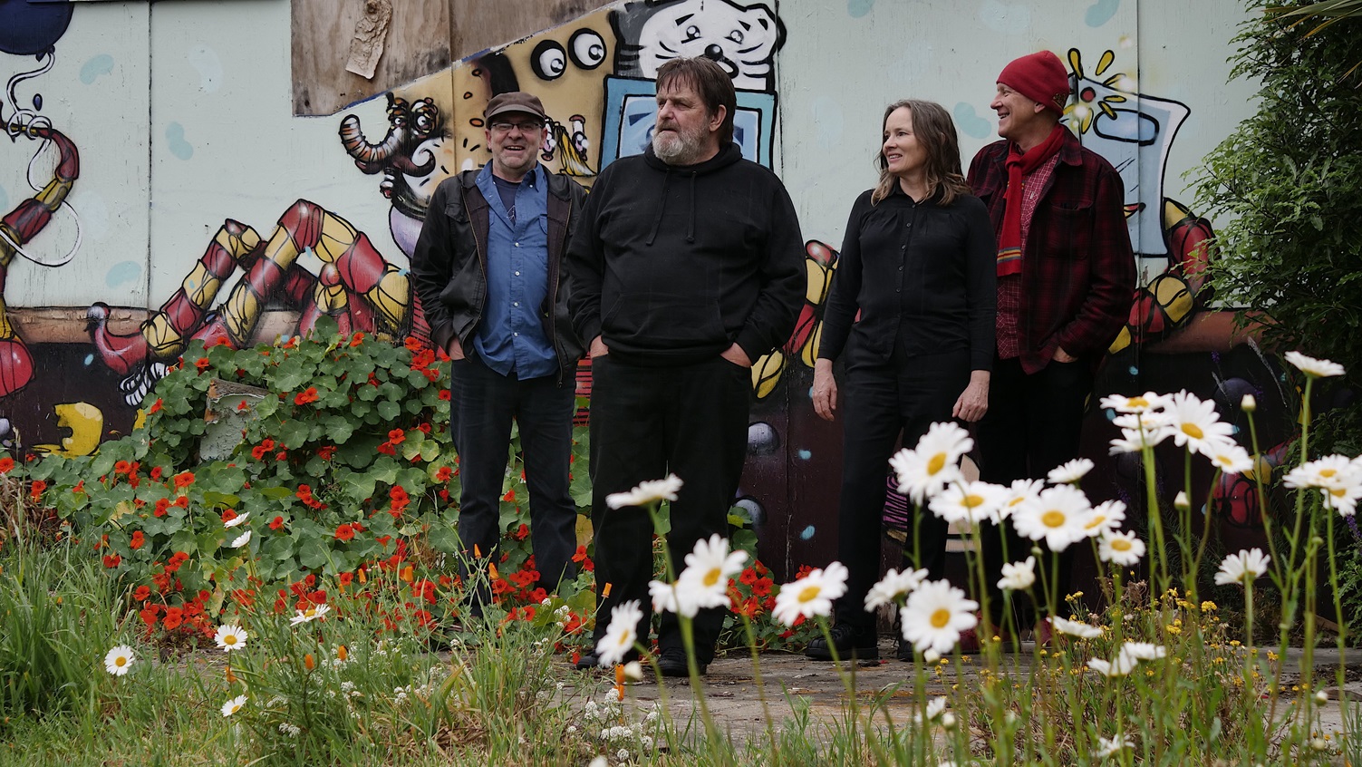 The Bats, going round and down and away from Spotify. Photo: Paul Kean
