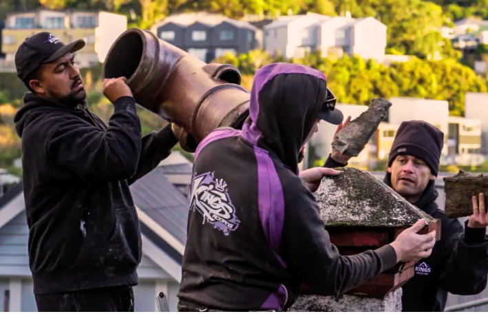 Chimneys pose a real danger to life during an earthquake. Photo: Supplied/Natural Hazards...