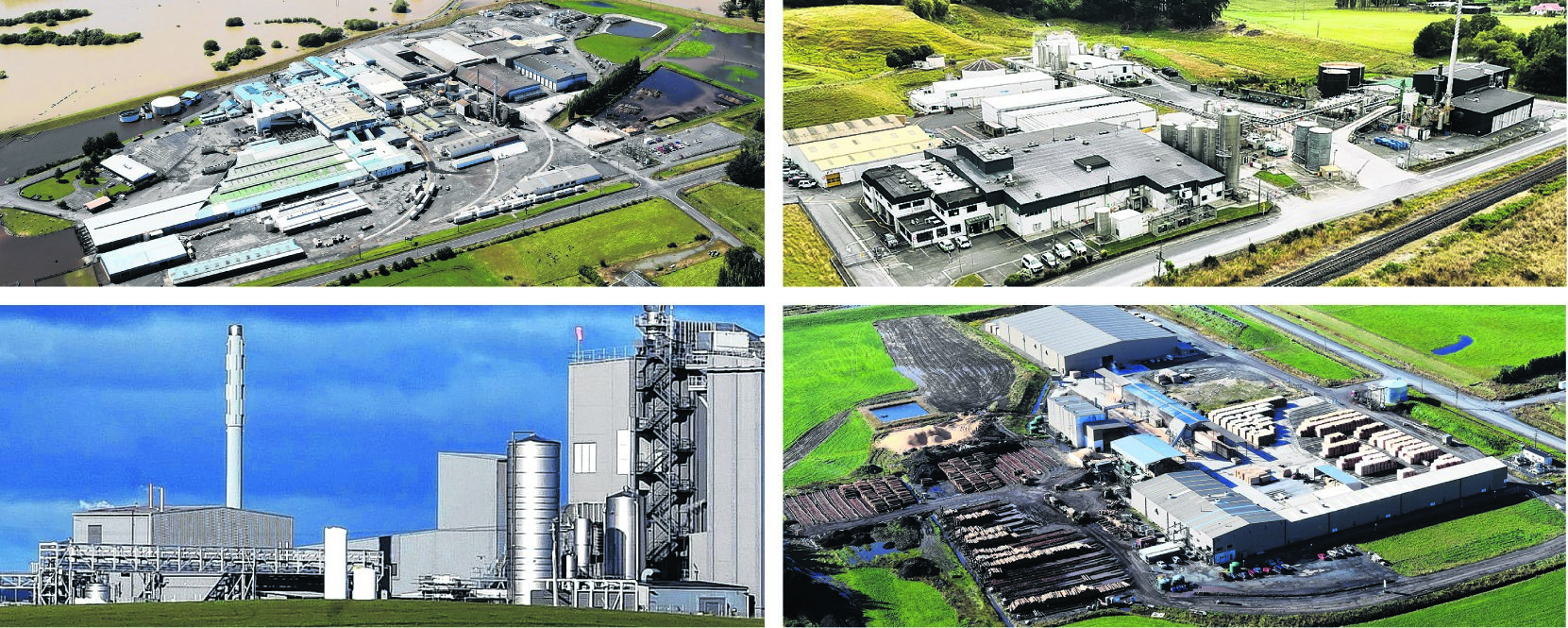 Environmental enforcement on primary industries is a big job in Clutha: (clockwise from top left)...