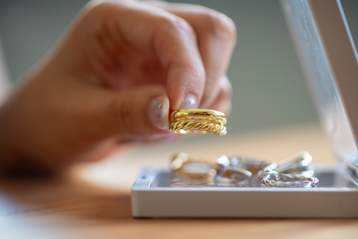 gold jewellery getty