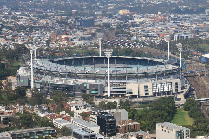 The incident occurred at the MCG in April this year. File photo: Getty