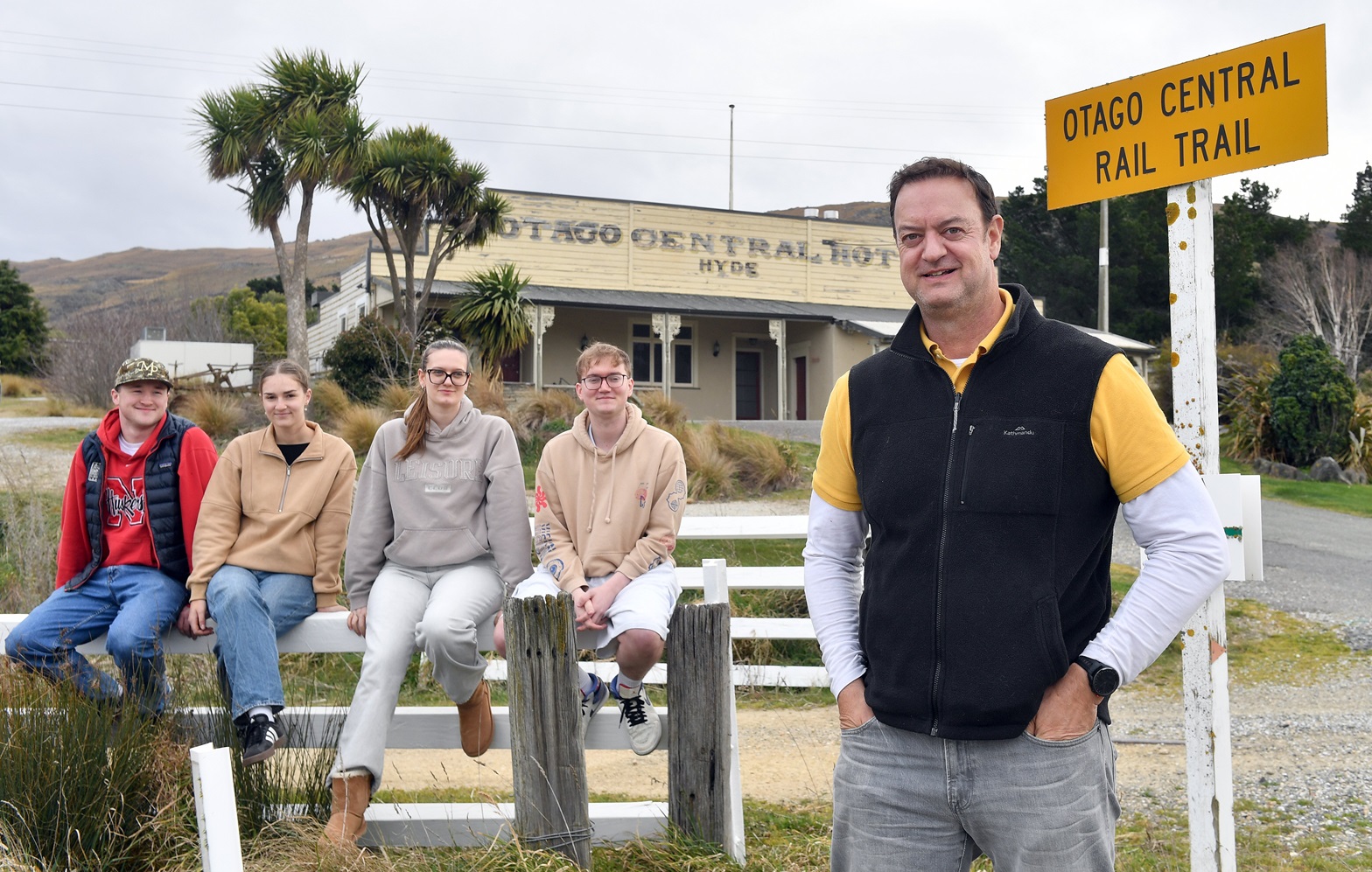 Craig Alderson first saw the Hyde hotel while riding the rail trail with his family and has now...