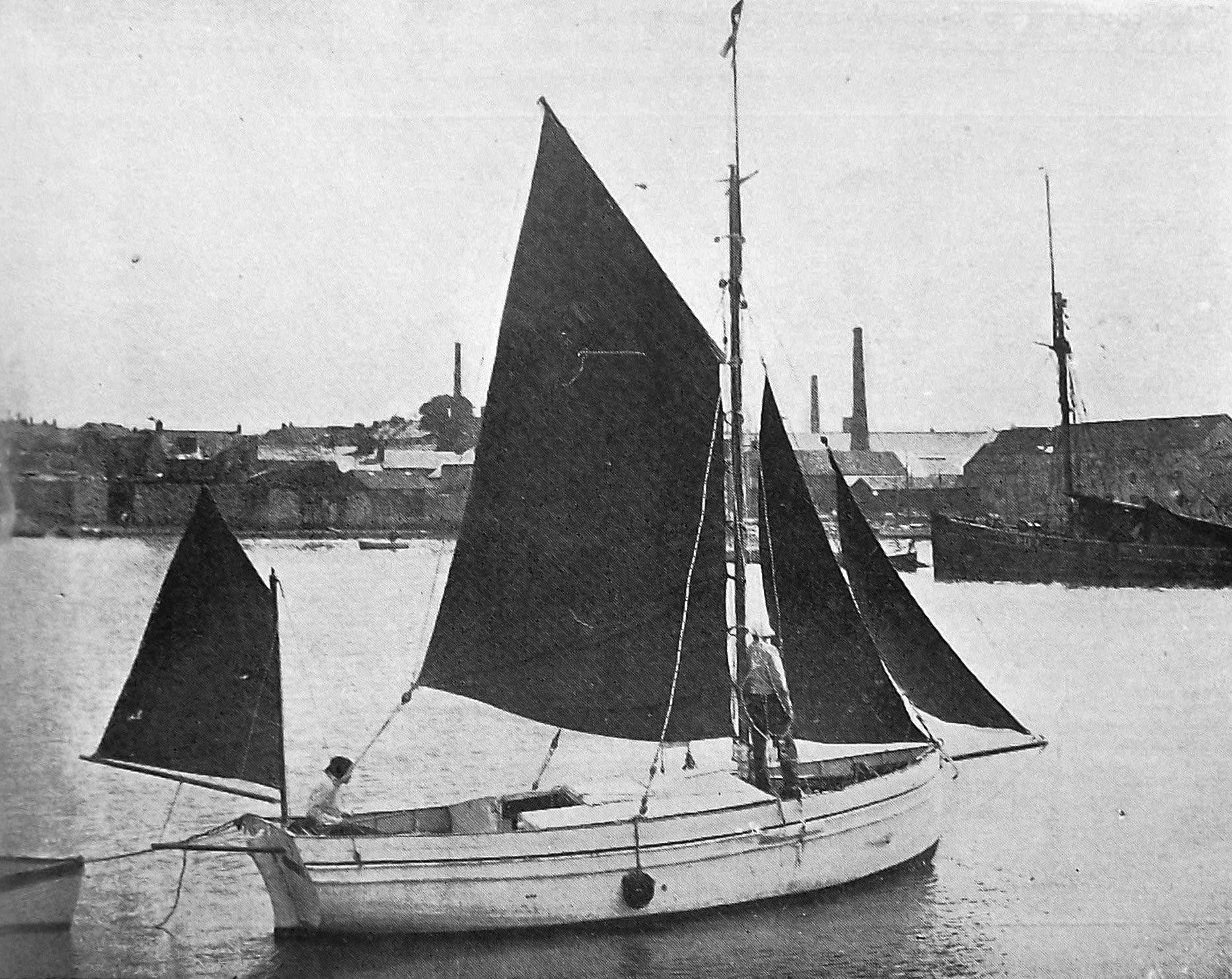 William Unitt and his daughter Dora depart Plymouth, England for New Zealand in their 20-foot...