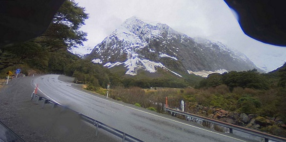 Snow and rain are forecast for the Milford Road area this week. PHOTO: MILFORD ROAD ALLIANCE