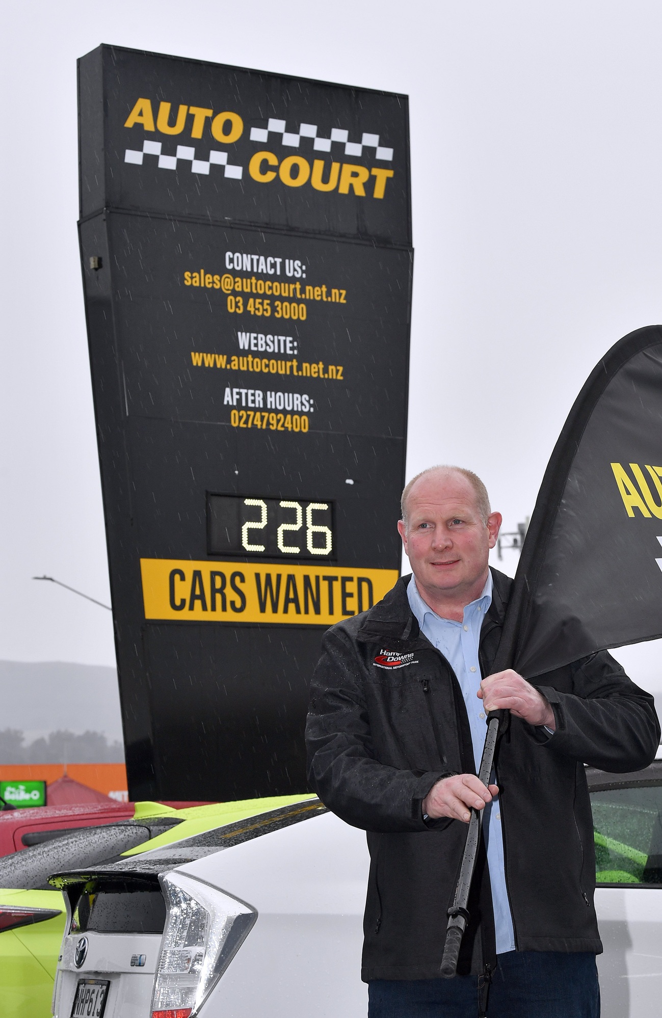 A scarcity of second-hand cars has led to Auto Court owner Nelson Cottle advertising to buy local...