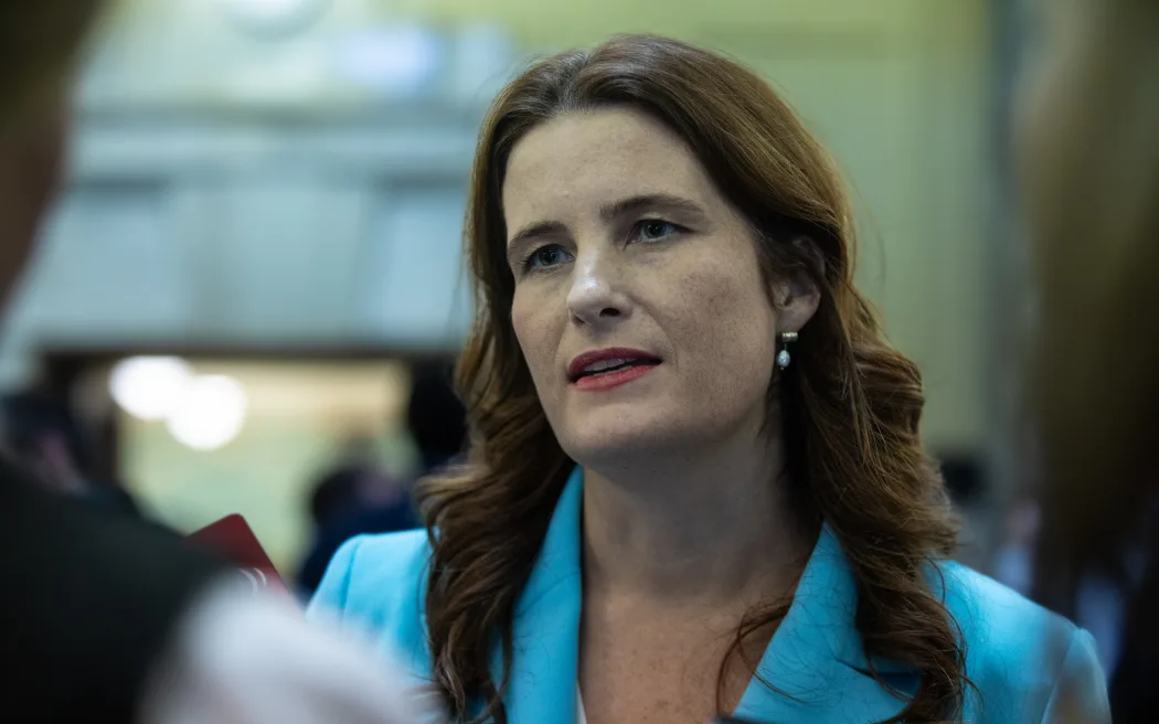Economic Growth Minister Nicola Willis. Photo: RNZ / Mark Papalii