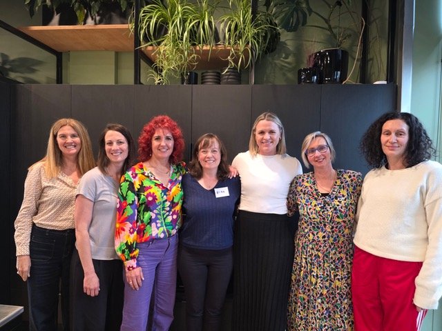 Guest speakers at the Oamaru-based menopause conference were (from left) Annie Crombie, Stacey...