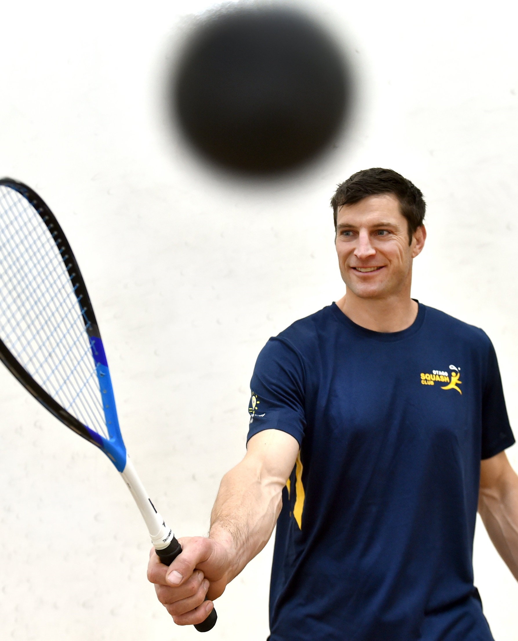 Former Otago rugby player Paul Grant will chase glory at the C grade national team squash...