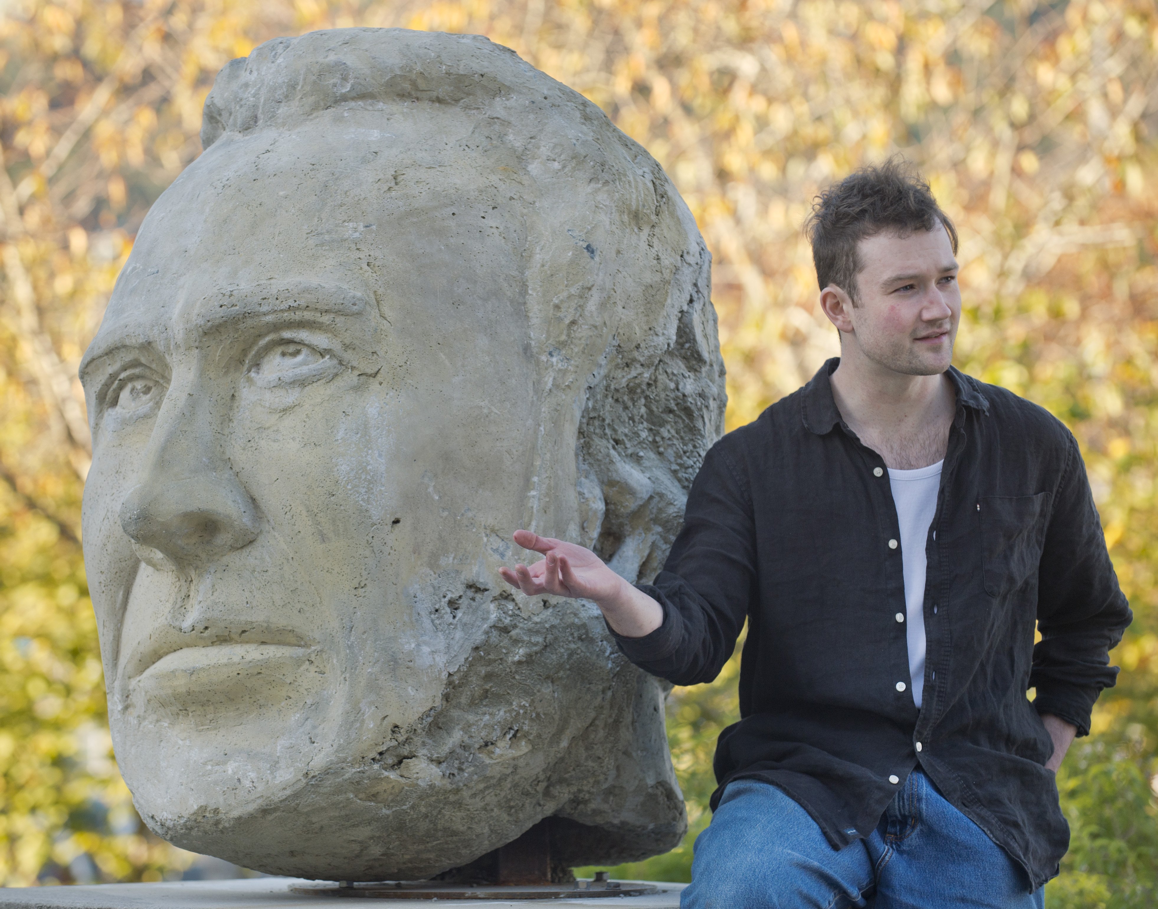 Dunedin artist, Zac Whiteside. PHOTO: ODT FILES
