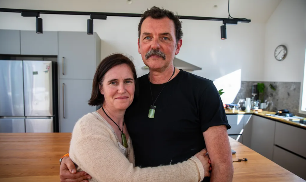 Sarah and Ben Sims want harsher fines for outlets that serve minors. Photo: Nick Monro