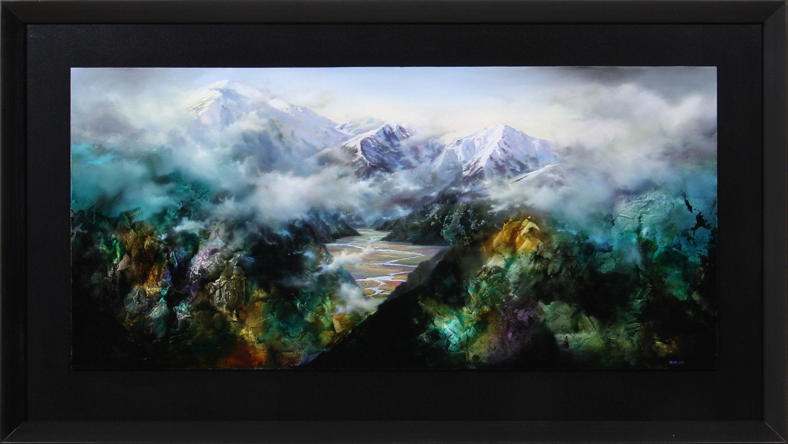 Lie of the Land, by Simon Edwards. Photo: Glenn Frei, courtesy of Milford Galleries