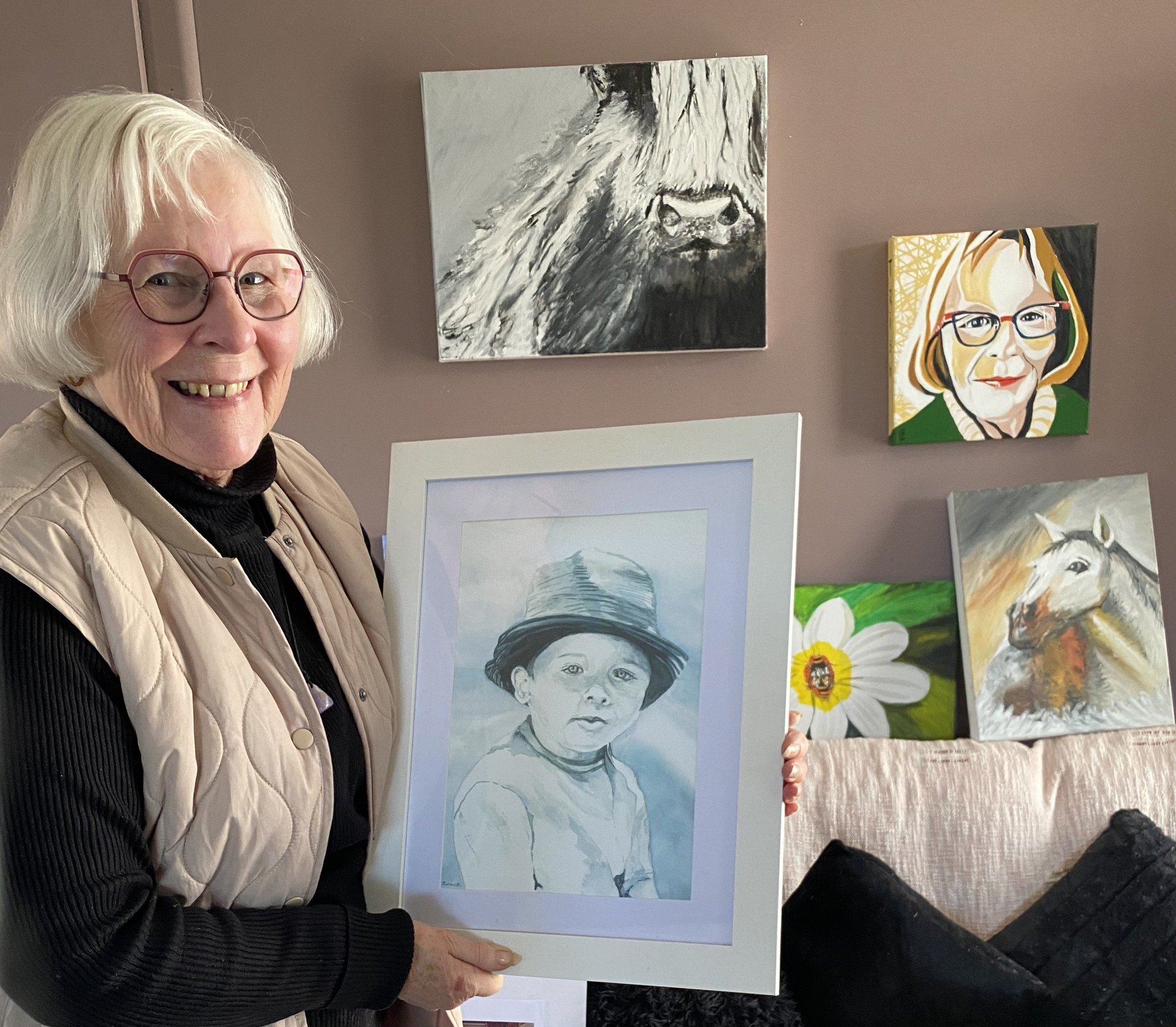 South Canterbury Art Society patron and life member Trish Loach shares a watercolour portrait of...