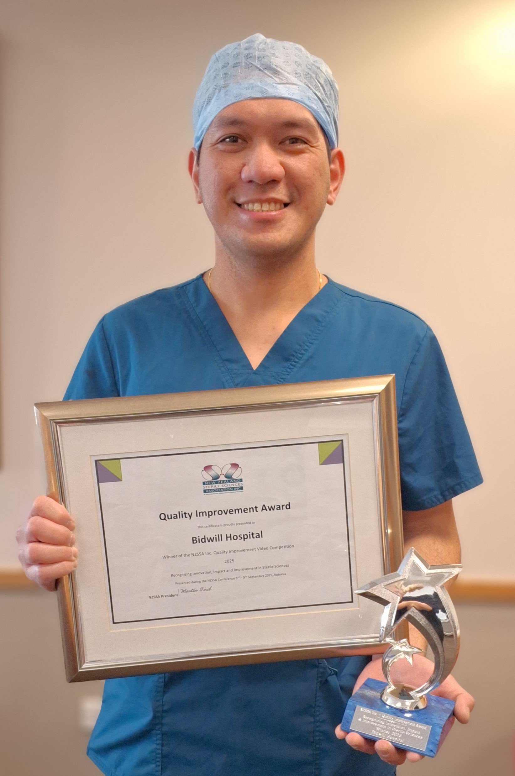 A video created by Christian Apacible has put Bidwill Trust Hospital in the spotlight. PHOTO:...