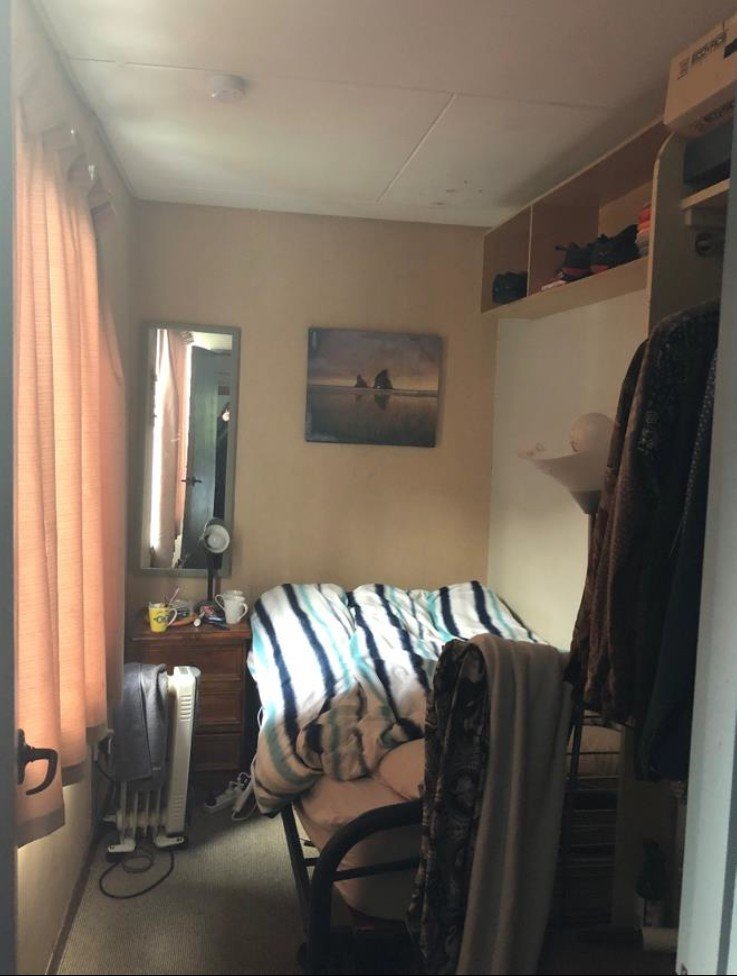 One of the rooms which were part of four boarding houses being illegally operated in Queenstown....