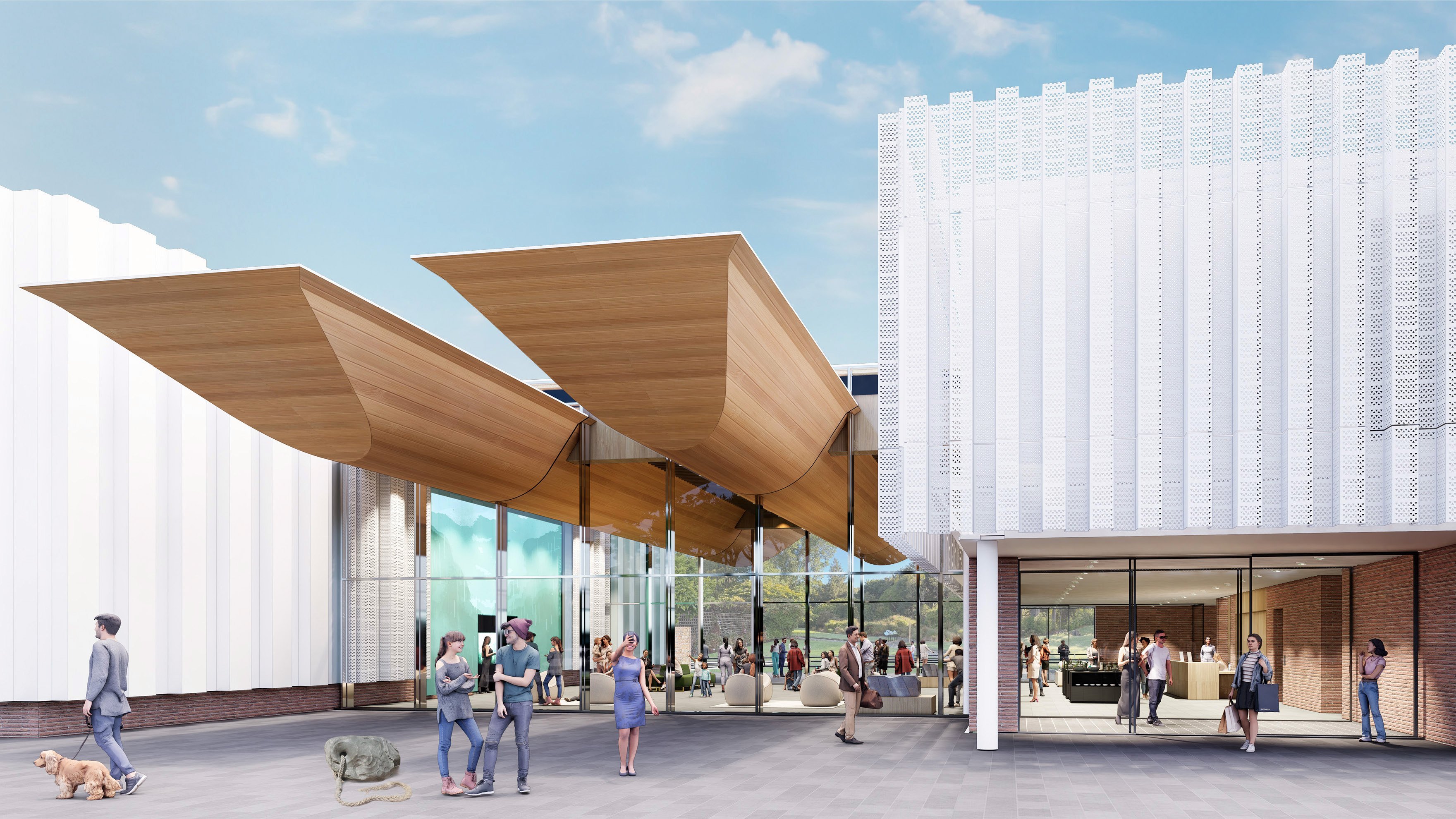 An artist’s impression of the new museum. IMAGE: SUPPLIED