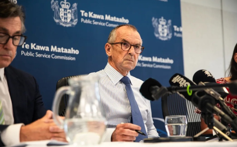 Public Service Commissioner Sir Brian Roche. Photo: RNZ 