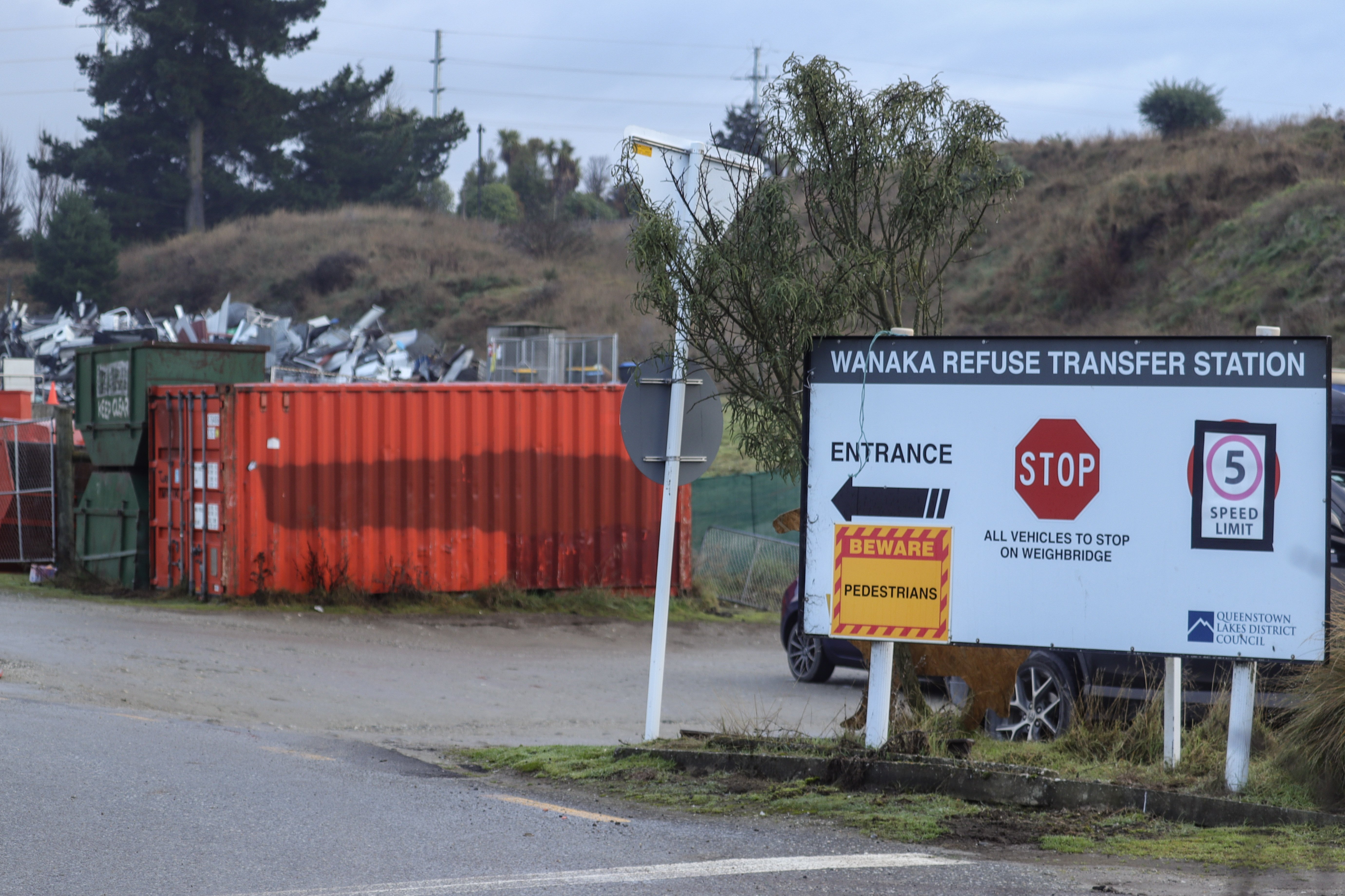 Wanaka's refuse transfer station. PHOTO: ODT FILES