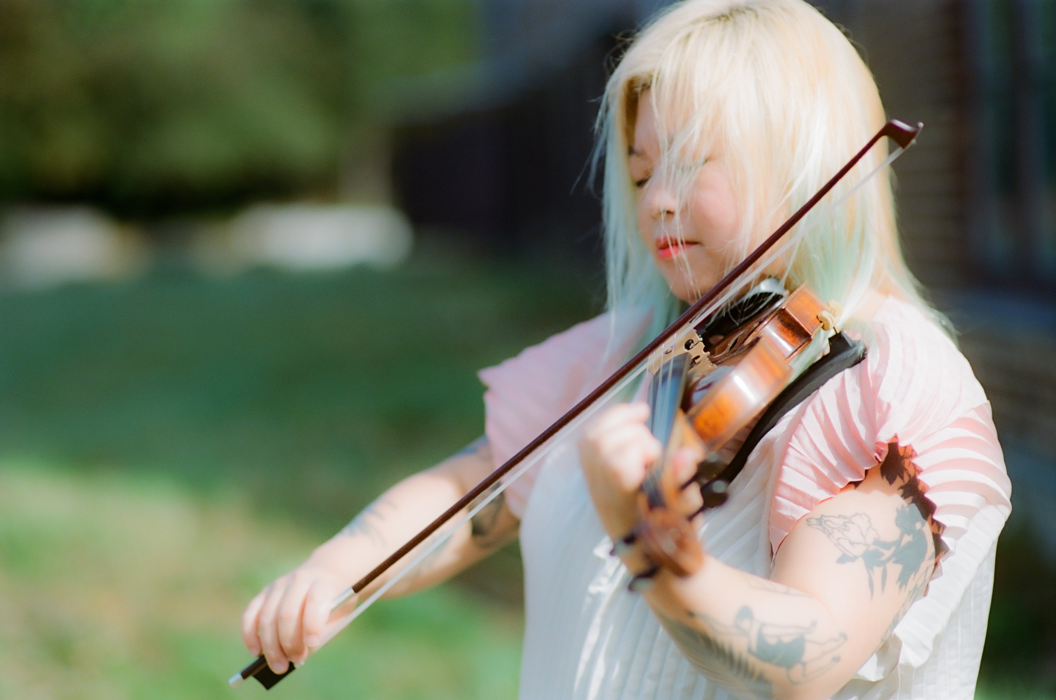South Korean-born, Los Angeles and Copenhagen-based violinist and violist Yura Lee is among...