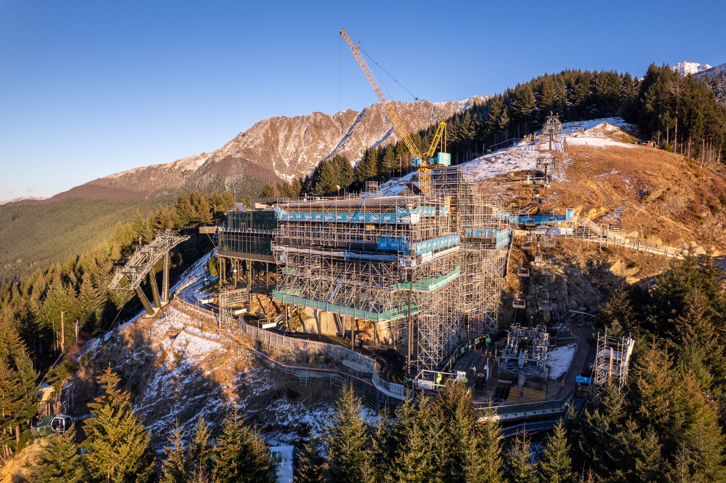 The first half of Skyline Queenstown’s new top complex. PHOTO: SUPPLIED