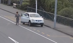 If you recognise the woman pictured visit 105.police.govt.nz or call 105. Photo: Police