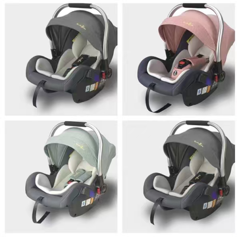 Some of the affected car seats. Photo: Commerce Commission / Supplied