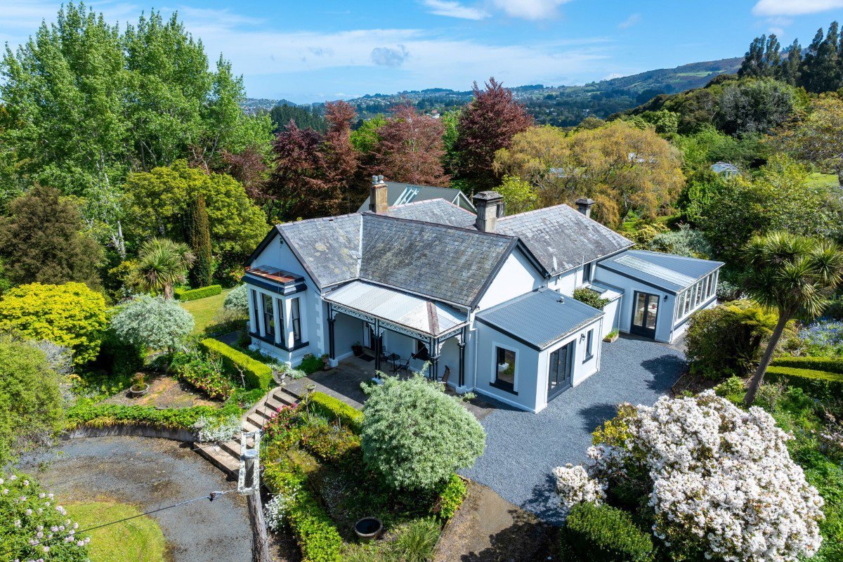 Drs Cox and Sneyd planted the English-style gardens near the house. Photo: Rory Allardice