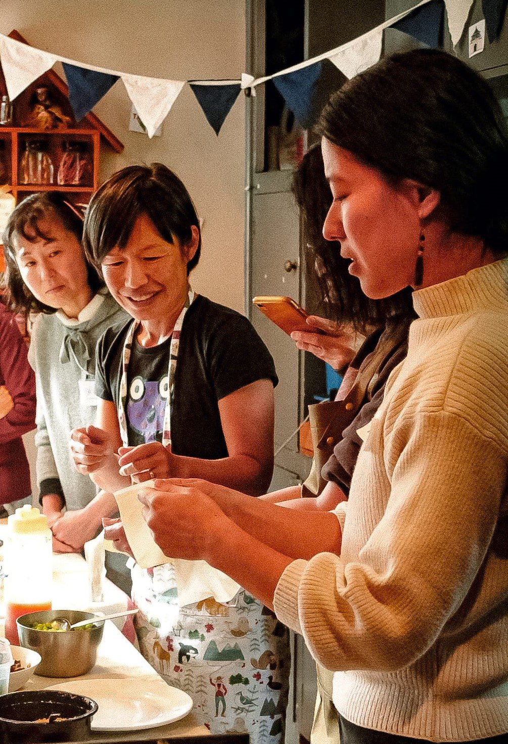 Participants at a Happiness House cooking session last year. PHOTO: SUPPLIED


