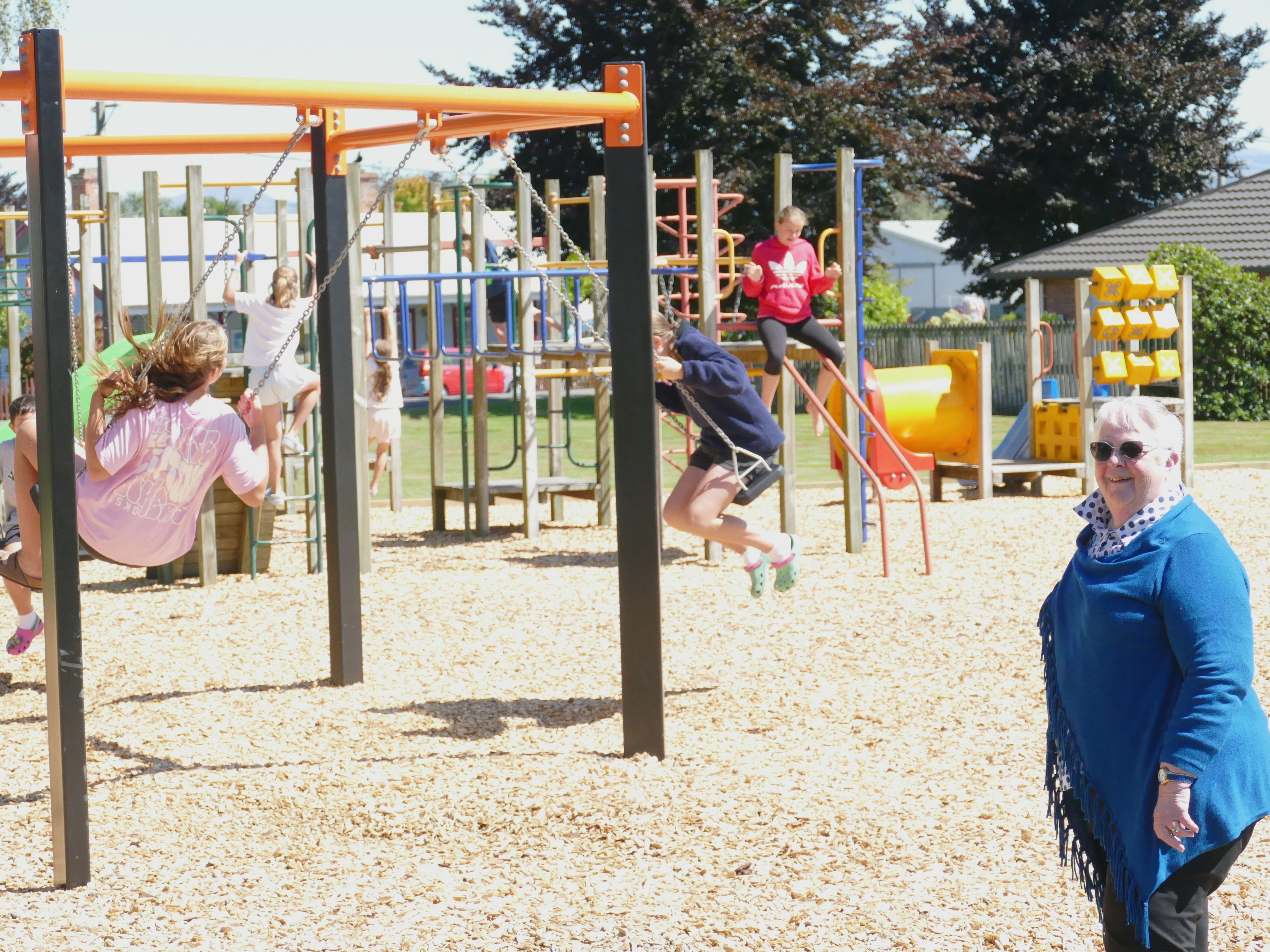 The Bushyhill playground, West Otago, looks set to get an upgrade after a funding request was...